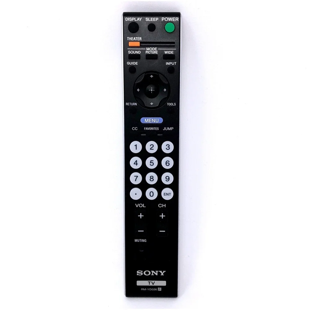 Genuine Sony RM-YD026 TV / Theater Sound Remote Control TESTED OEM Replacement